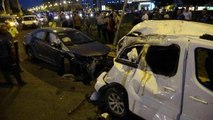 Diyarbakır haberleri | Diyarbakır'da otomobil takla atıp başka bir aracın üzerine düştü: 4'ü çocuk 10 yaralı