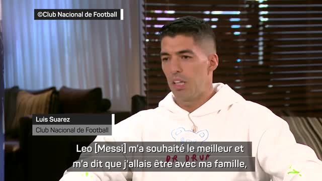 Uruguay - Luis Suárez : Messi m'a souhaité le meilleur et m'a dit que ce destin était écrit