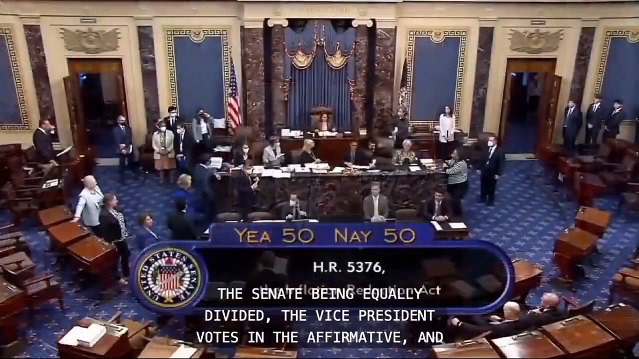 Senate passes $739 billion healthcare and climate bill, calling it the Inflation Reduction plan