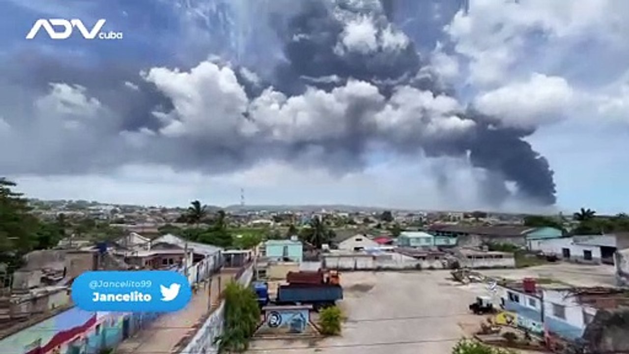 Se reporta nueva explosión en Matanzas.