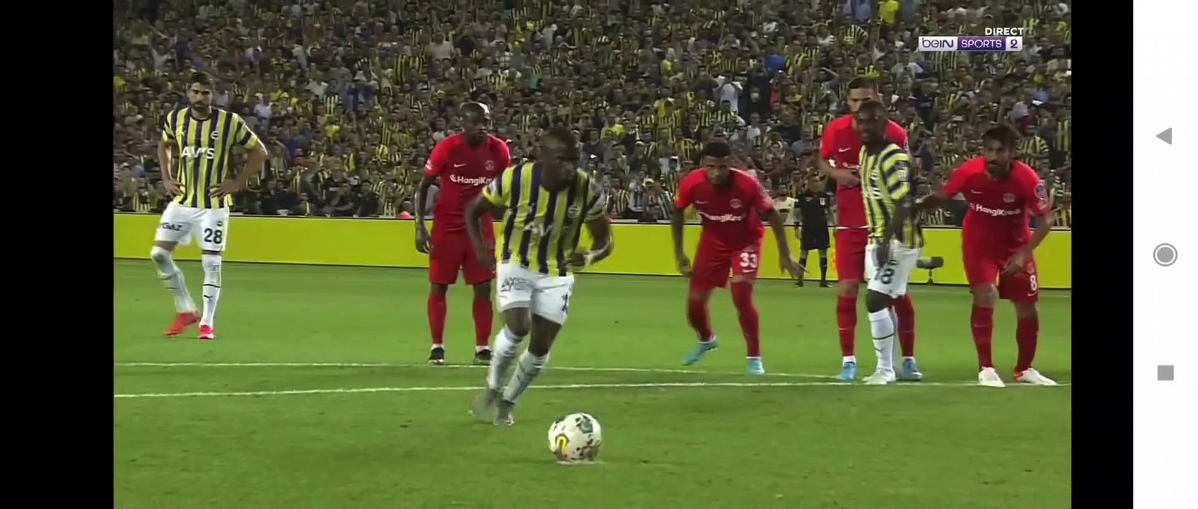 Fenerbahçe Vs ÜmraniyeSpor 1-0