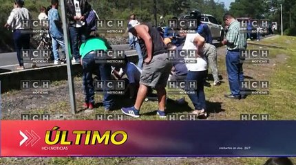 Brutal impacto entre rastra, bus de pasajeros y camión en el kilometro 45 de la ca-5; un muerto