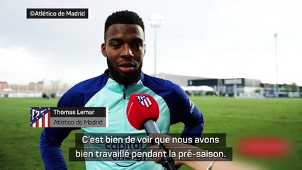 Atlético - Lemar : "J’ai parfois connu des moments difficiles, mais c'est du passé maintenant"
