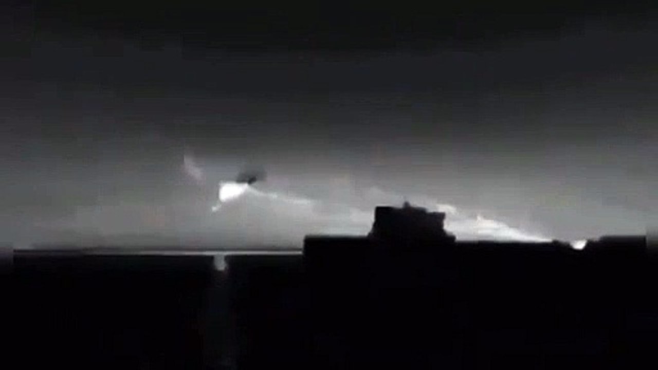 UFO Attacks Navy Destroyer