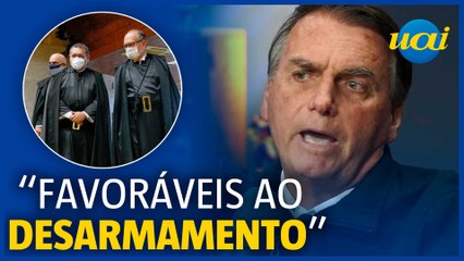 Bolsonaro sobre ministros do STF: 'Viés de esquerda'