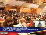 Presidente Maduro llama al pueblo a denunciar los actos de corrupción a través del sistema 1×10