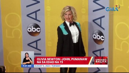 Olivia Newton-John, pumanaw na sa edad na 73 | UB