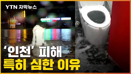 [자막뉴스] "변기 역류까지"...'인천'이 특히 피해 심각한 이유 / YTN