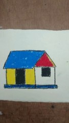 How to draw a House easy