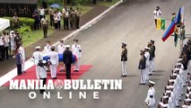 Remains of former President FVR arrives at the LNMB, honored with 21-gun salute