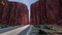 Cars vs Narrow Gorge Road  BeamNG.Drive