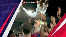 Datang Sebagai Lawan, Dani Alves Malah Dilempar ke Udara Oleh Pemain Barcelona