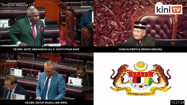 LIVE: PM Ismail Sabri tables anti-hopping bill in Dewan Negara (2)
