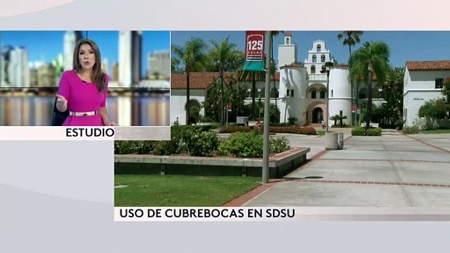 Por el aumento de casos de Covid-19 en el condado, los estudiantes del SDSU deberán portar mascarillas.