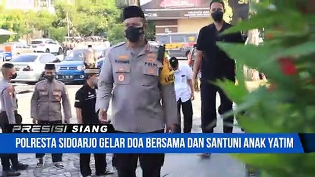 Polresta Sidoarjo Gelar Doa Bersama dan Santuni Anak Yatim di Hari Asyura