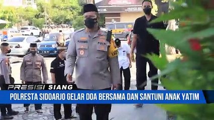 Polresta Sidoarjo Gelar Doa Bersama dan Santuni Anak Yatim di Hari Asyura
