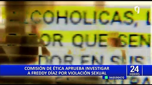 Comisión de Ética declara procedente denuncia a Freddy Díaz por presunta violación sexual