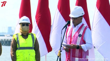 Presiden Meresmikan Pelabuhan