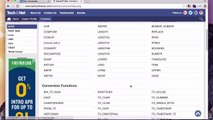 3. Numeric and Date Data type SRFs