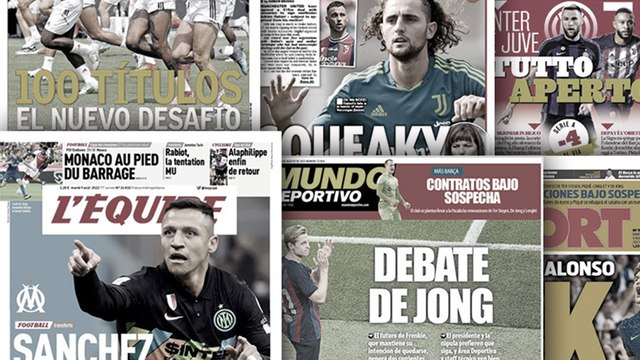 La guerre entre le FC Barcelone et Frenkie de Jong fait rage, l'Angleterre se moque déjà d'Adrien Rabiot