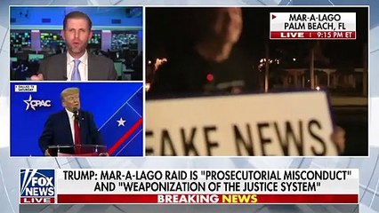 Eric Trump_ FBI's raid of Mar-a-Lago goes past politics