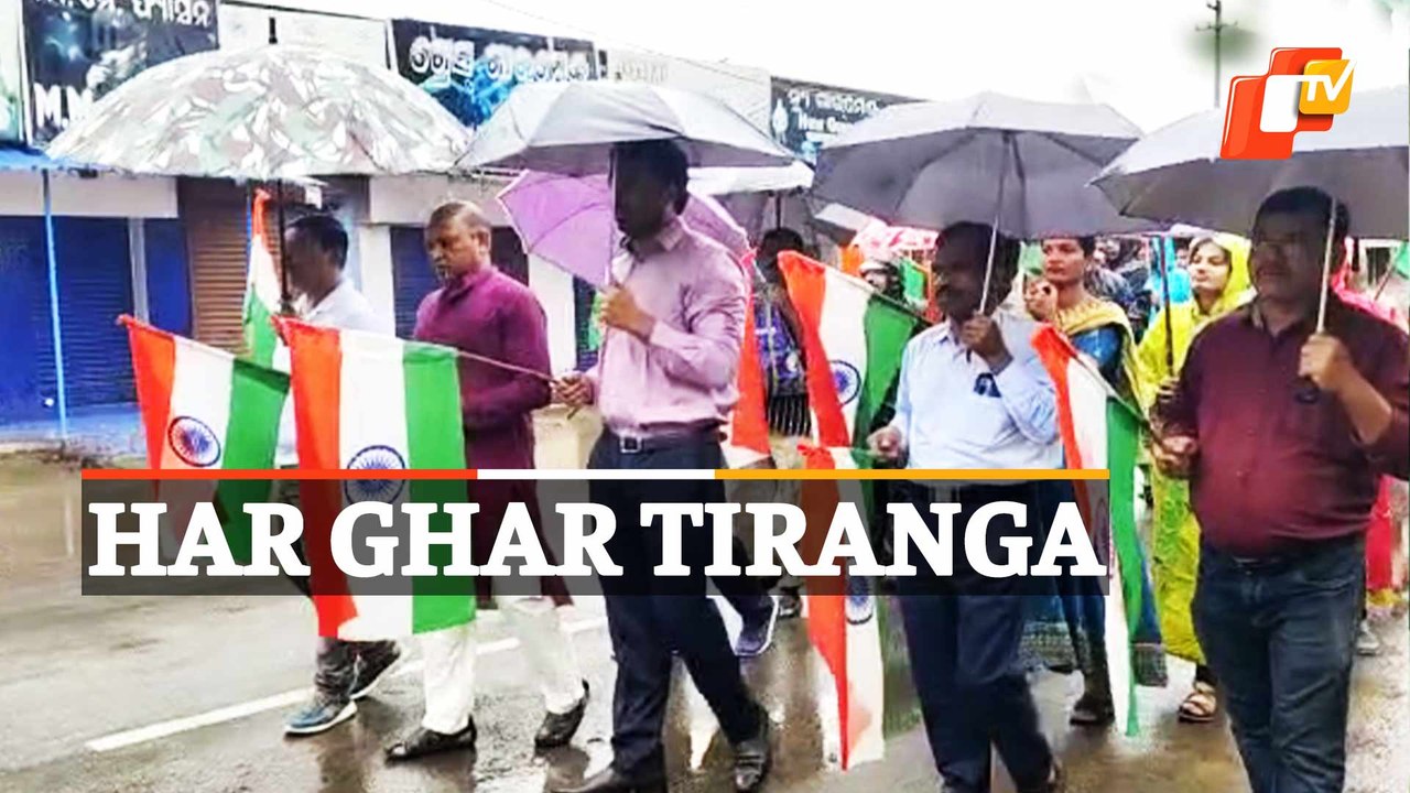WATCH: Awareness Rally On Har Ghar Tiranga In Odisha’s Jeypore