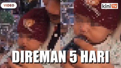 Lelaki letak vape pada mulut bayi direman lima hari