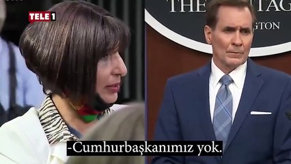 Pentagon'da soru soran Afgan muhabir Karimi gözyaşlarına zor hakim oldu