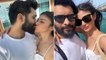 Mouni Roy पति Suraj Nambiar के Birthday पर हुईं Romantic, सरेआम पति को कर दिया Lip Kiss| FilmiBeat