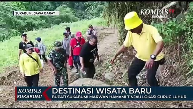 Bupati Sukabumi Tinjau Lokasi Curug Luhur Jadikan Destinasi Wisata Baru