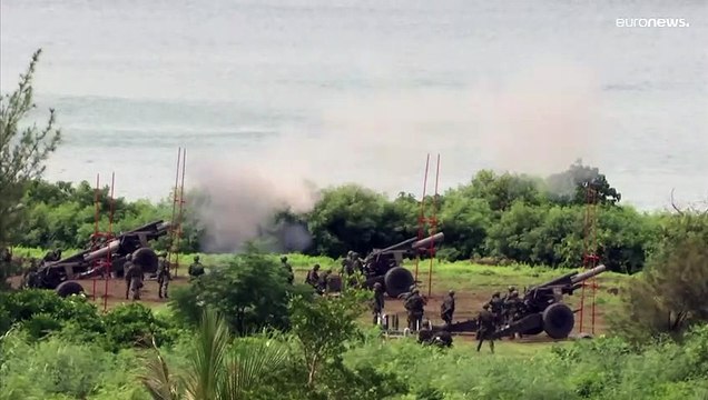 Taiwán inicia maniobras militares de defensa