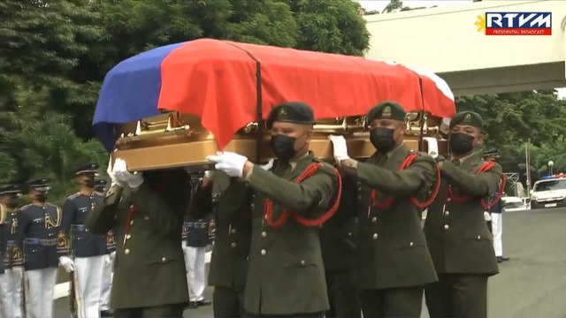 Filipinas da su ultimo adiós al expresidente Fidel Ramos