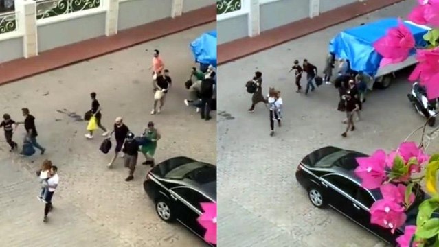 Kaçak göçmenler Marmaris sokaklarına böyle dağıldı