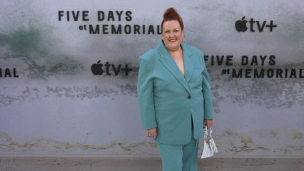 Sharron Matthews “Five Days at Memorial” Red Carpet Premiere Arrivals | Apple Original Series