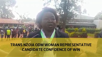 Trans Nzoia ODM Woman representative candidate Naomi Okul confident that she will clinch the seat