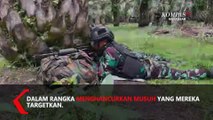 Latihan Bersama Batalion ke 17 Malaysia, Strategi Yonif Para Raider 432 WSI Kostrad Bikin Merinding
