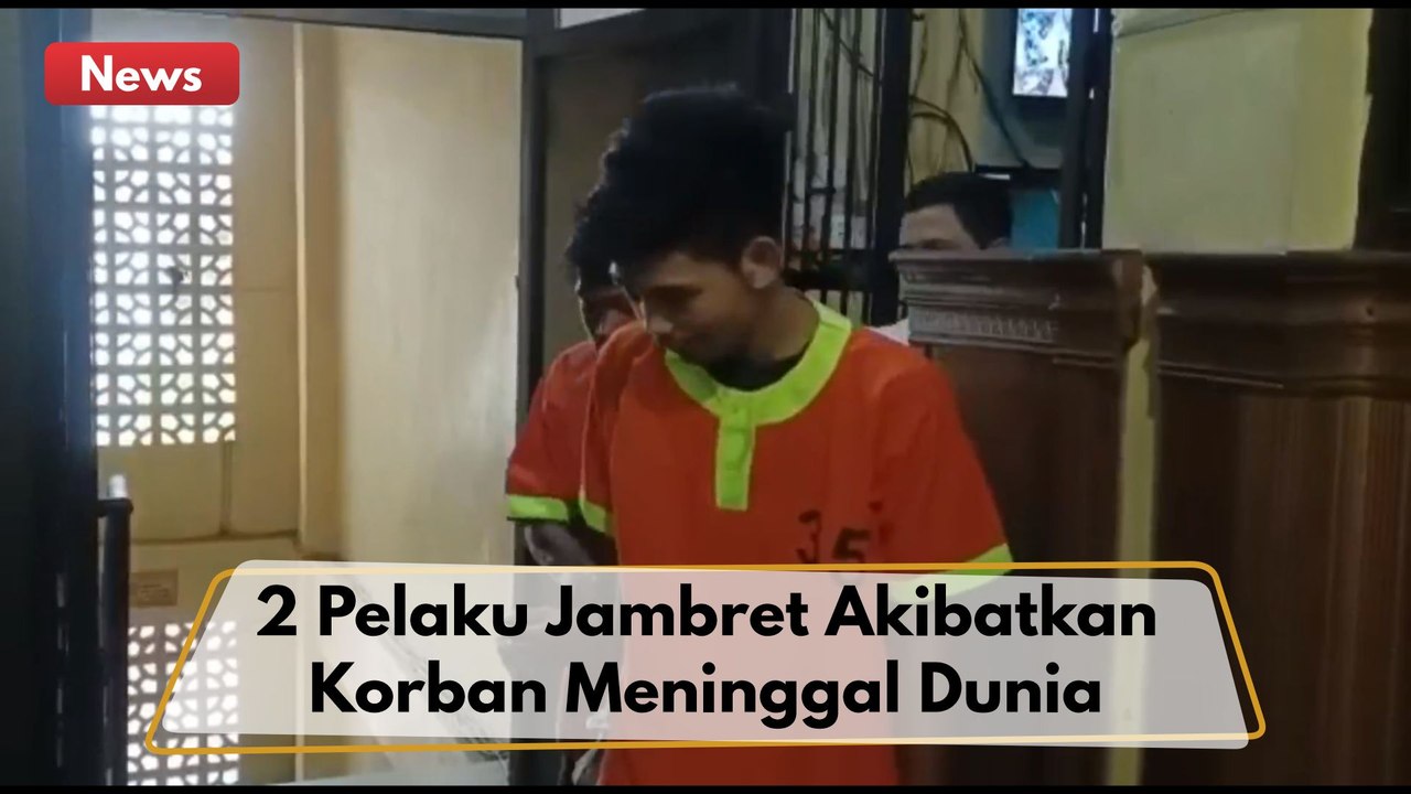 2 Pelaku Jambret Akibatkan Korban Meninggal Dunia Di Ringkus Aparat !!