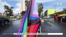 Une première marche des fiertés s’est déroulée en Guadeloupe - L’événement n’a rassemblé que quatre femmes mobilisées à Pointe-à-Pitre - Regardez