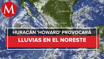 Howard' se intensifica a huracán categoría 1 al suroeste de Baja California Sur: SMN