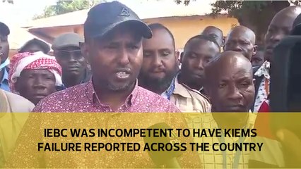 IEBC was incompetent to have KIEMS failure reported across the country - Junet Mohammed