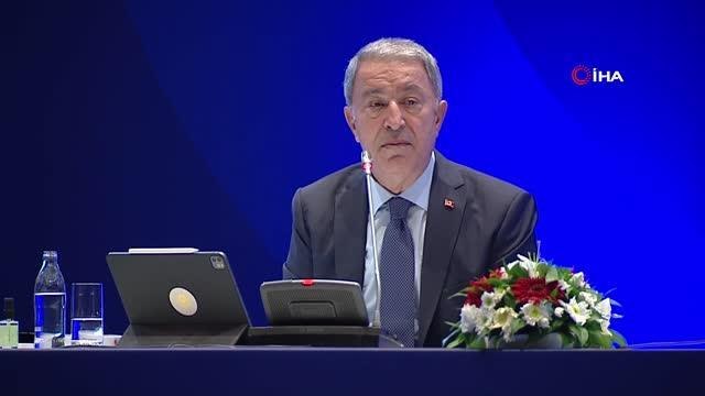 Son dakika haber! Bakan Akar: Terör bölgelerinde bizim yaptığımız operasyonların hiçbiri işgal harekatı değildir.