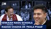 In Farewell Speech, Venkaiah Naidu Schools Raghav Chadha On 'First Love' |