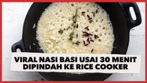 Viral Nasi Basi Usai 30 Menit Dipindah ke Rice Cooker, Koki Ini Beri Penjelasan Logis