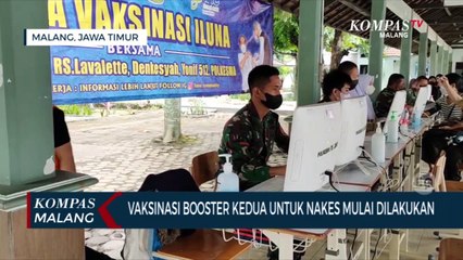 Video herunterladen: Vaksinasi Booster Kedua Untuk Nakes di Kota Malang Mulai Dilakukan