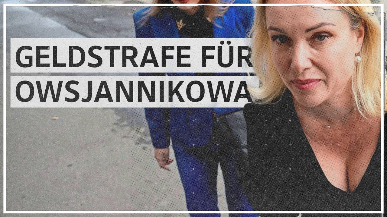 Russische Journalistin Marina Owsjannikowa verurteilt: „Der Prozess war absurd“