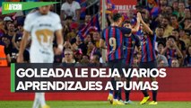Andrés Lillini sobre derrota de Pumas ante Barcelona: 