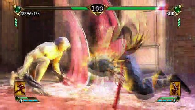 Soulcalibur IV Story Mode - Cervantes De Leon {Costume 3 EYE CANDY! } (Eng. Ver)