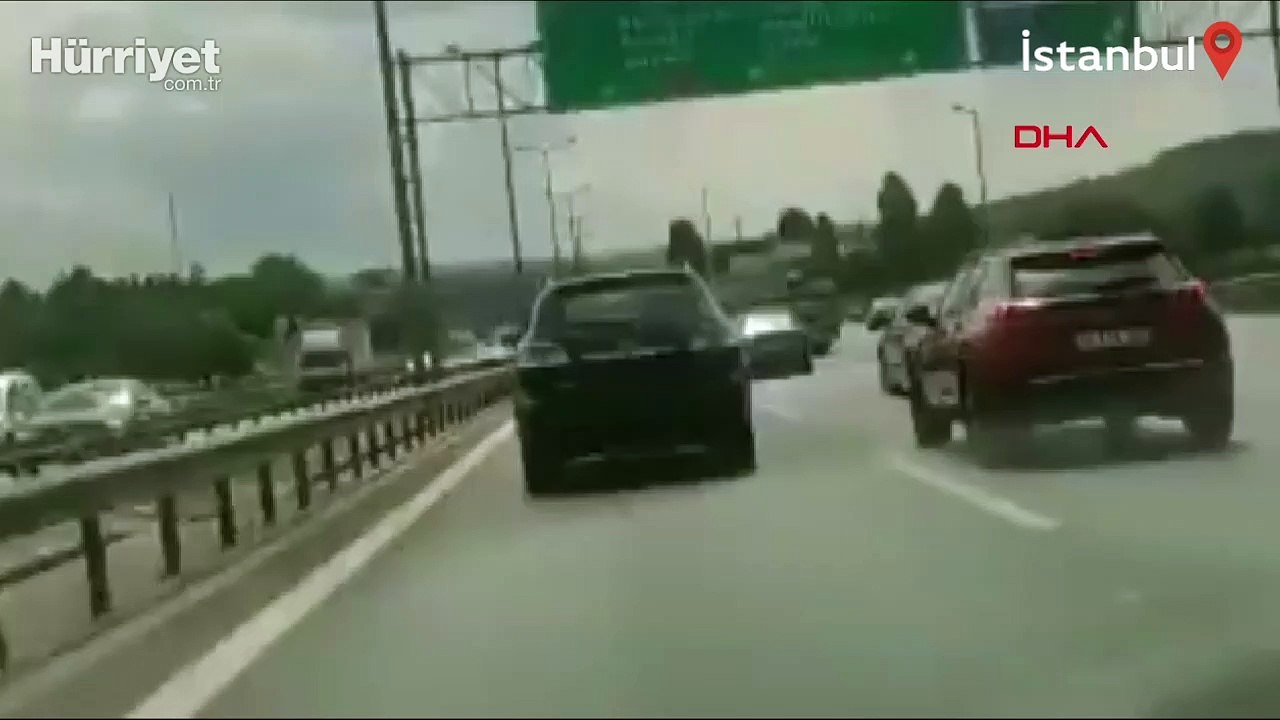 Ücretli otoyolda katlanır plaka kurnazlığı
