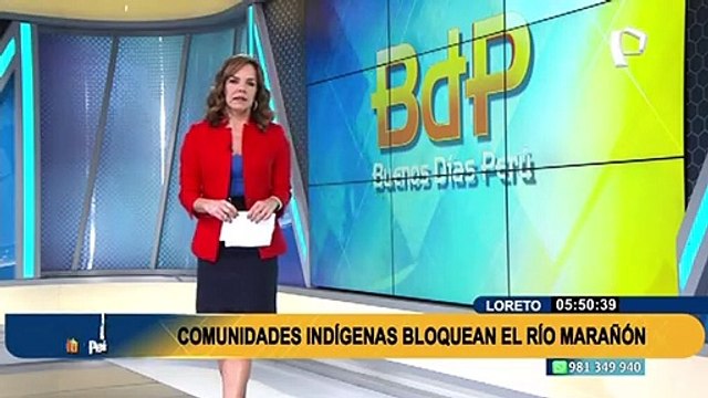 Loreto: comunidades indígenas bloquean río Marañón porque el Estado no atiende sus demandas
