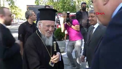 PATRİK BARTHOLOMEOS'TAN İTFAİYEYE TEŞEKKÜR ZİYARETİ